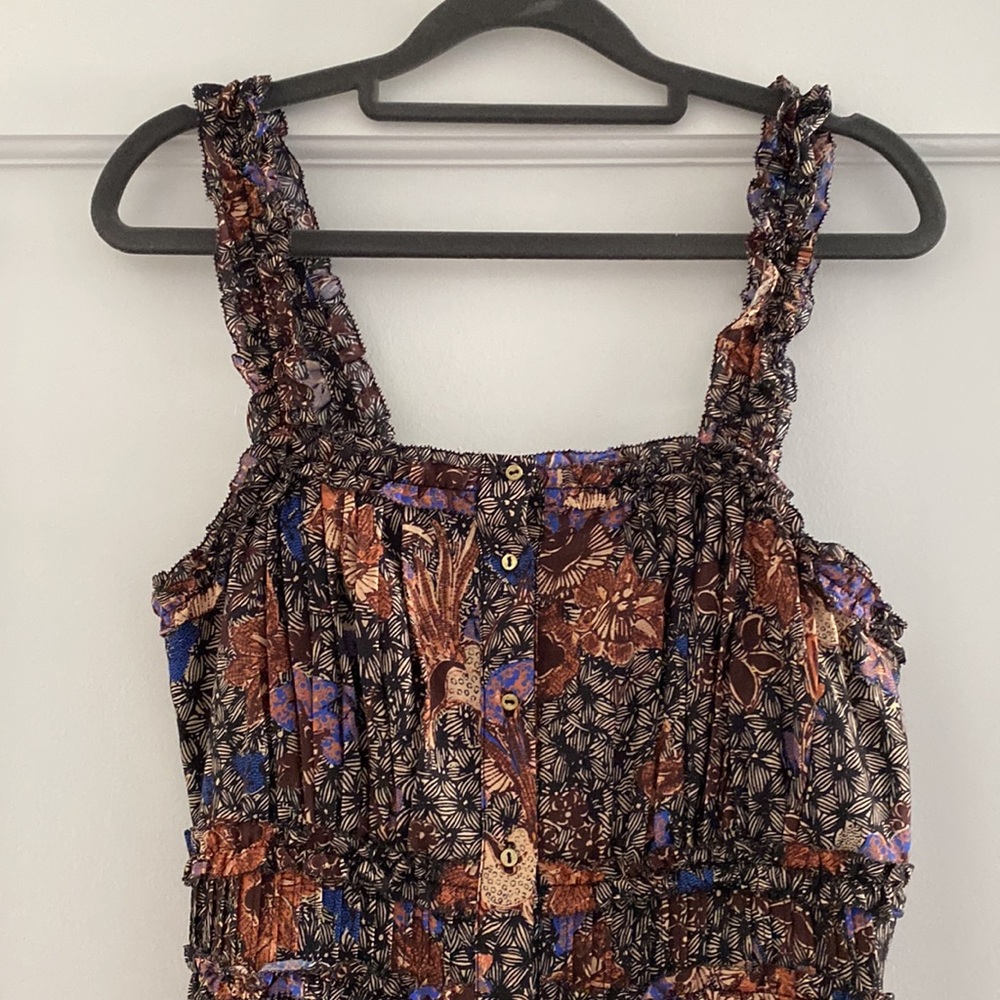Ulla Johnson Printed Midi Dress